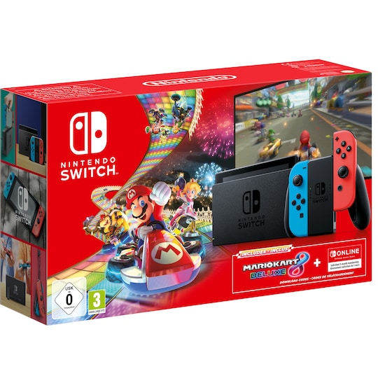 Nintendo Switch och Mario Kart 8 Deluxe bundle