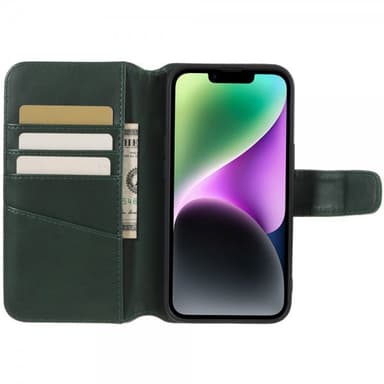 Nordic Covers iPhone 14 Plus Fodral Essential Leather Juniper Green
