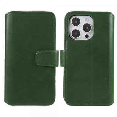 Nordic Covers iPhone 14 Pro Max Fodral Essential Leather Juniper Green