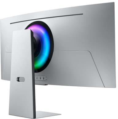 Samsung Odyssey G8 S34BG850S 34" välvd OLED-bildskärm (silver)