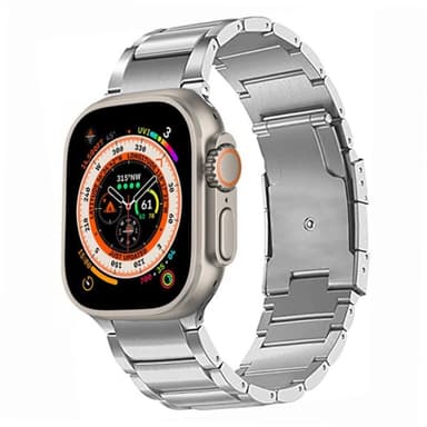 Armband BEAD Titan Apple Watch Ultra (49mm)  - Silver
