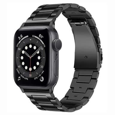Armband BEAD Titan Apple Watch 7 (41mm) - Svart