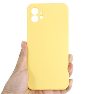Liquid silikon skal Nothing Phone (1) - Gul