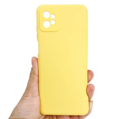 Liquid silikon skal Motorola Moto G32 - Gul