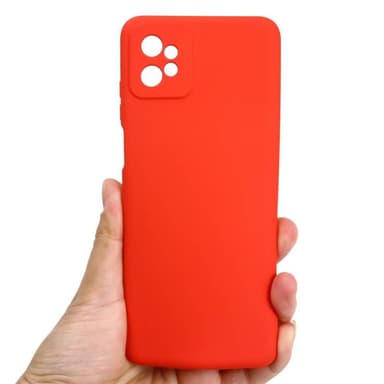 Liquid silikon skal Motorola Moto G32 - China Red