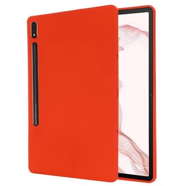 Liquid silikon skal Samsung Galaxy Tab S7 Plus (2020) - China Red
