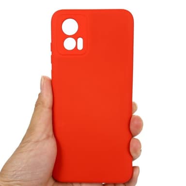 Liquid silikon skal Motorola Edge 30 Neo - China Red