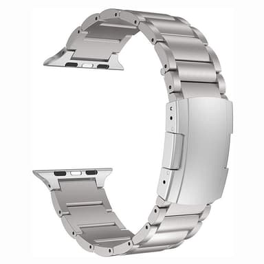 Armband BEAD Titan Apple Watch 6 (40mm)  - Silver