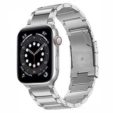 Armband BEAD Titan Apple Watch 6 (40mm)  - Silver