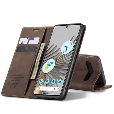 CaseMe Smart Magnet FlipCase Google Pixel 7 Pro - Coffee