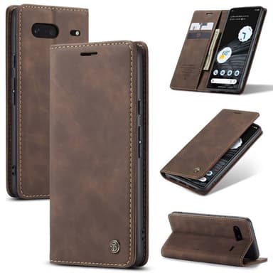 CaseMe Smart Magnet FlipCase Google Pixel 7 - Coffee