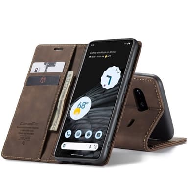 CaseMe Smart Magnet FlipCase Google Pixel 7 - Coffee