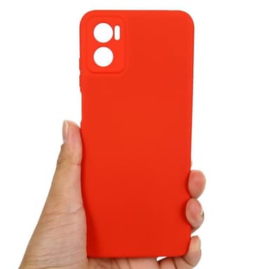 Liquid silikon skal Motorola Moto E22i - China Red
