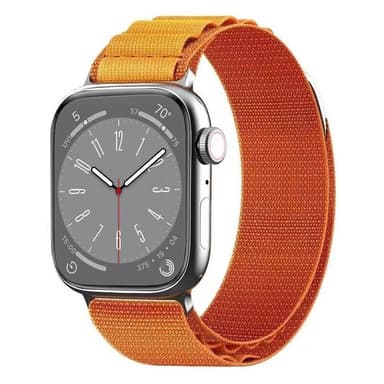 Artic Elastiskt nylon Armband Apple Watch 8 (41mm) - Orange