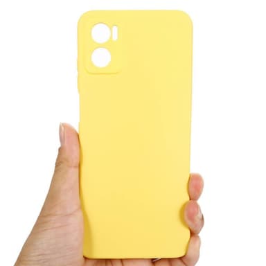 Liquid silikon skal Motorola Moto E22i - Gul