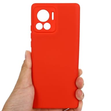 Liquid silikon skal Motorola Edge 30 Ultra - China Red