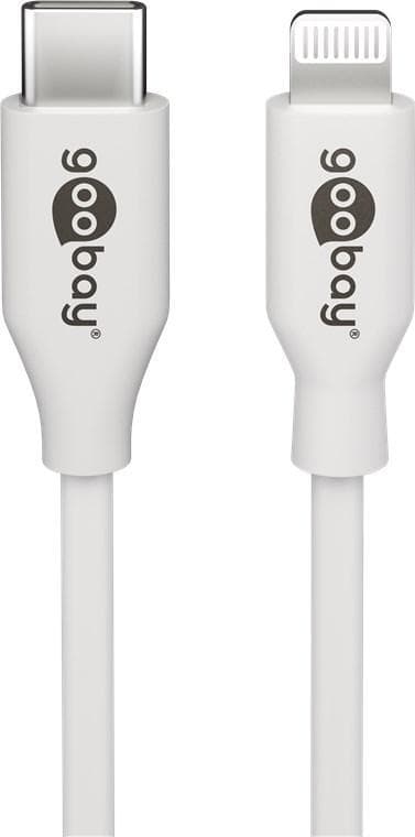 Goobay Lightning till USB-C™ laddnings- och synkroniseringskabel