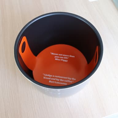 Bakmatta av silikon för brödbakning Orangea