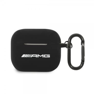 AMG AirPods 3 Skal Liquid Silicone Svart