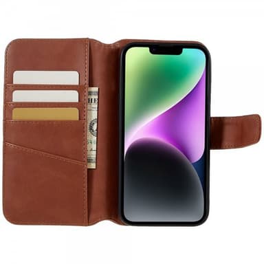 Nordic Covers iPhone 14 Plus Fodral MagLeather Maple Brown