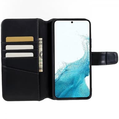Nordic Covers Samsung Galaxy S22 Fodral MagLeather Raven Black