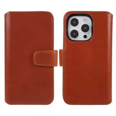 Nordic Covers iPhone 14 Pro Max Fodral MagLeather Maple Brown
