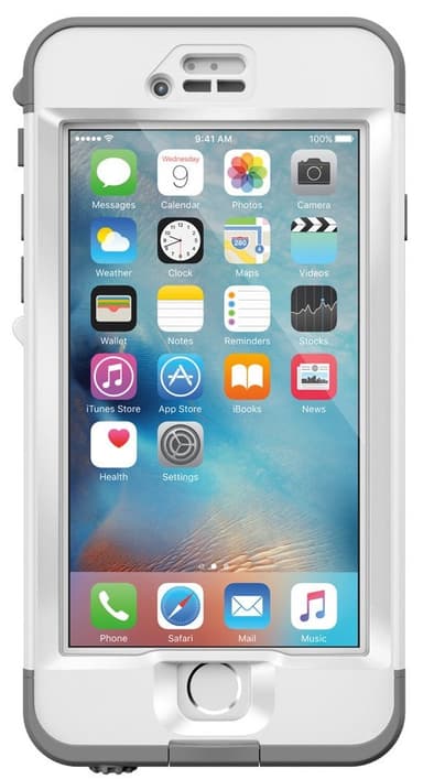 Lifeproof NUUD iPhone 6, 6S fodral (vit)