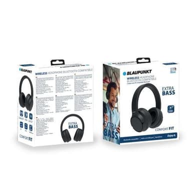 BLP 4120 Hörlurar Over-ear Wireless BT Black