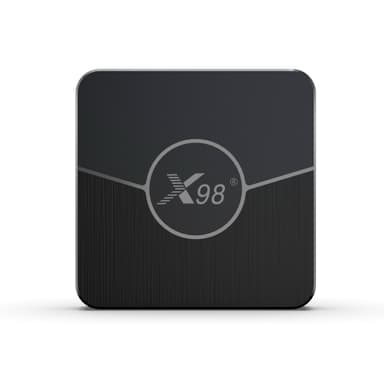 TV Box Android 11.0 S905W2 USB 2.0 Ultra HD 4K 2.4G BT Svart