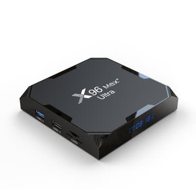 X96 Max Ultra TV Box Android 11.0 2.4G/5G Svart 4 GB+64 GB