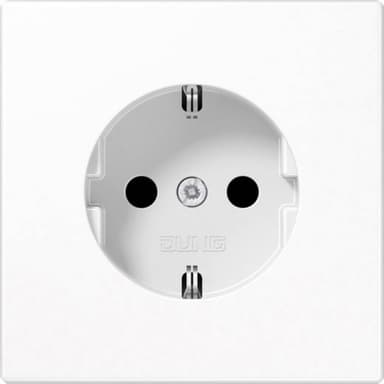 Jung Insats Vägguttag LS plus, LS design, LS 900 Vit