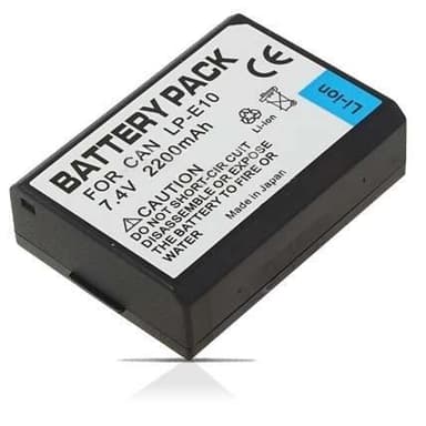 Batteri LP-E10 till Canon (2200mAh)