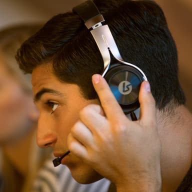 Lucid Sound LS20 gaming headset (svart/silver)