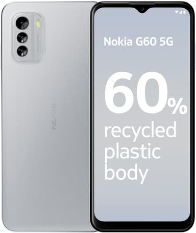 Nokia G60 5G smartphone 4/64GB (grå)