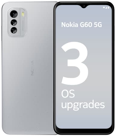 Nokia G60 5G smartphone 4/64GB (grå)