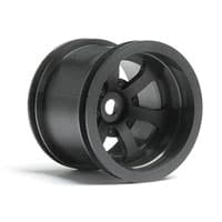Scorch 6-Spoke Wheel Black (2.2In/55X50Mm/2Pcs)