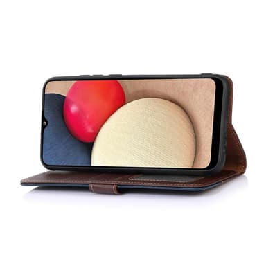 KHAZNEH Plånboksfodral till Google Pixel 6a - Brun/Blå