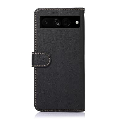 KHAZNEH Plånboksfodral till Google Pixel 7 Pro - Svart/Röd