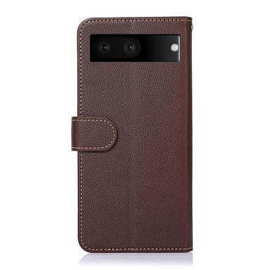 KHAZNEH Plånboksfodral till Google Pixel 7 - Brun/Blå
