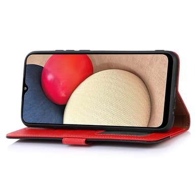 KHAZNEH Plånboksfodral till Google Pixel 7 - Röd/Svart