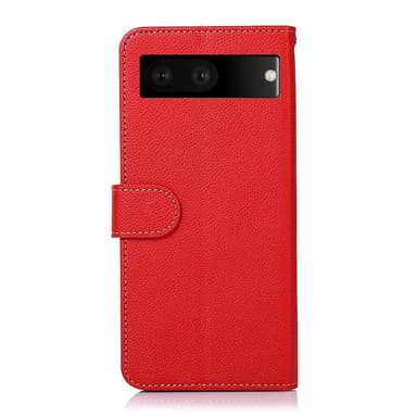 KHAZNEH Plånboksfodral till Google Pixel 7 - Röd/Svart