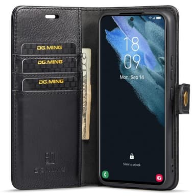 Samsung Galaxy S22+ 5G DG.MING Split Läder 2 i 1 Plånboksfodral