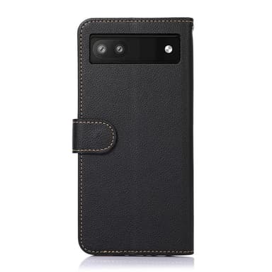 KHAZNEH Plånboksfodral till Google Pixel 6a - Svart/Röd