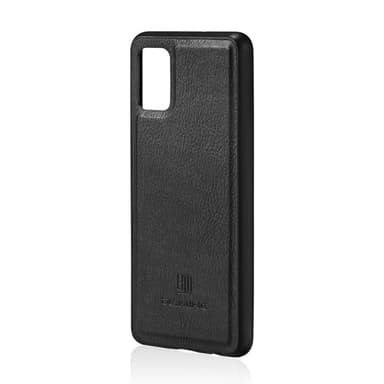 DG.MING Samsung Galaxy A71 Split Läder Plånboksfodral - Svart