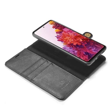 DG.MING Samsung Galaxy S20 FE Split Läder Plånboksfodral