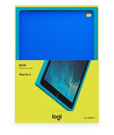 Logitech BLOK Skal till iPad Air 2 (blå)