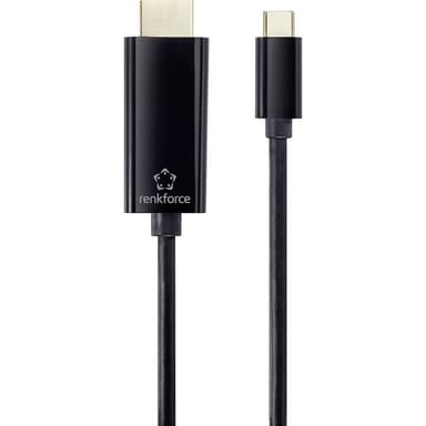 Renkforce USB-C™ / HDMI Adapterkabel 3.00 m RF-4531594