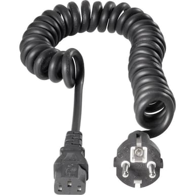 Basetech BT-1783919 IEC Anslutningskabel Svart 2.50 m