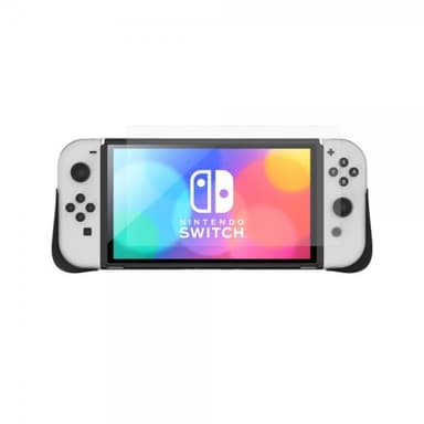Gear4 Nintendo Switch OLED Skal med Skärmskydd Kita Grip 360 Clear