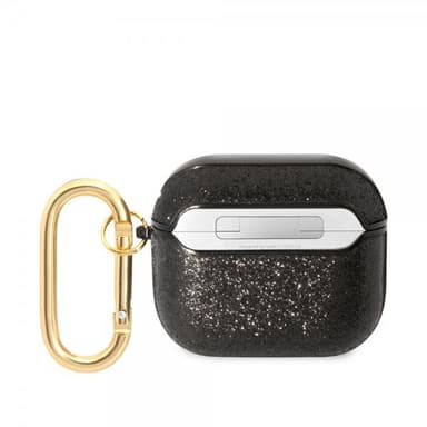 Guess AirPods 3 Skal Glitter Flakes Svart